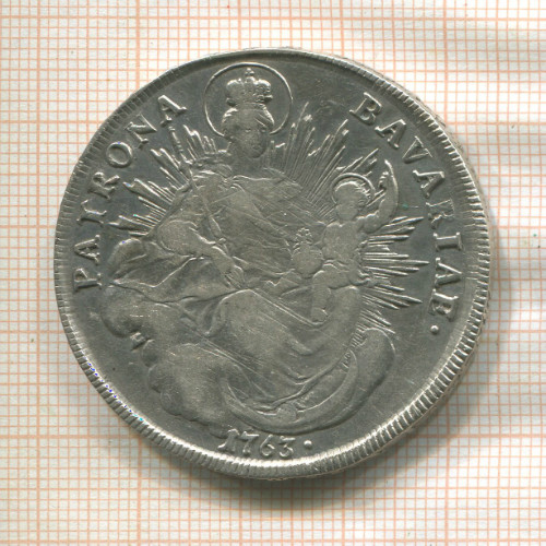 1 талер. Бавария 1763г