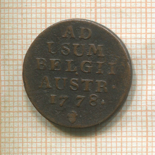 1 лиард. Австрийские Нидерланды 1778г