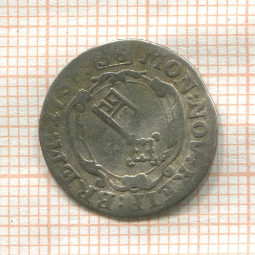 2 грота (1/36 талера). Бремен (деформация) 1738г