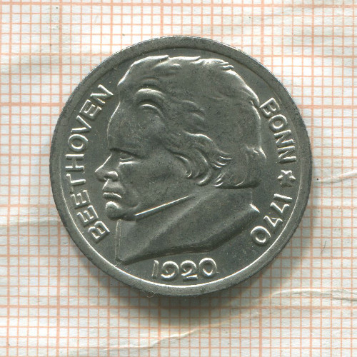 Нотгельд. 50 пфеннигов. Германия. Бонн