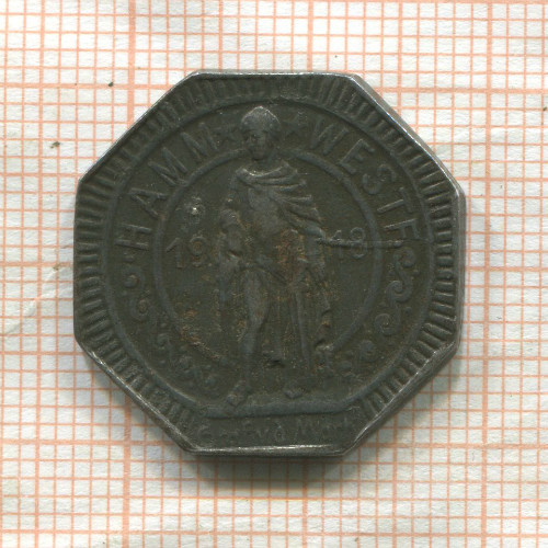 Нотгельд. 10 пфеннигов. Германия. Хамм