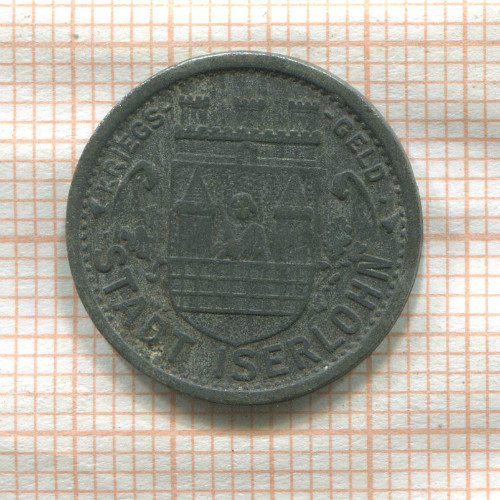 Нотгельд. 5 пфеннигов. Германия. Изерлон