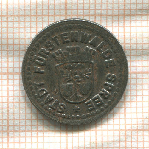 Нотгельд. 5 пфеннигов. Германия. Фюрстенвальде