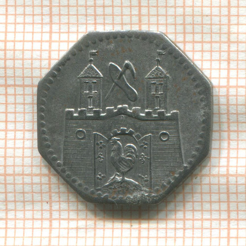 Нотгельд. 5 пфеннигов. Германия. Зуль