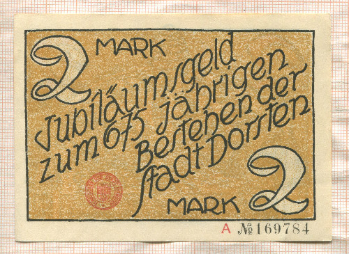 2 марки. Германия