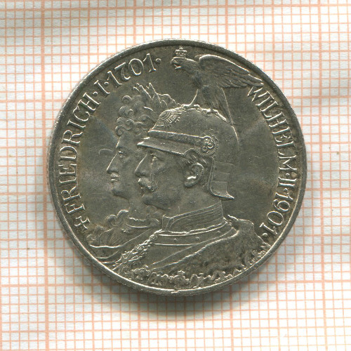 2 марки. Пруссия 1901г