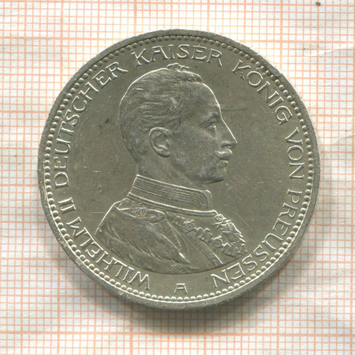 5 марок. Пруссия 1911г