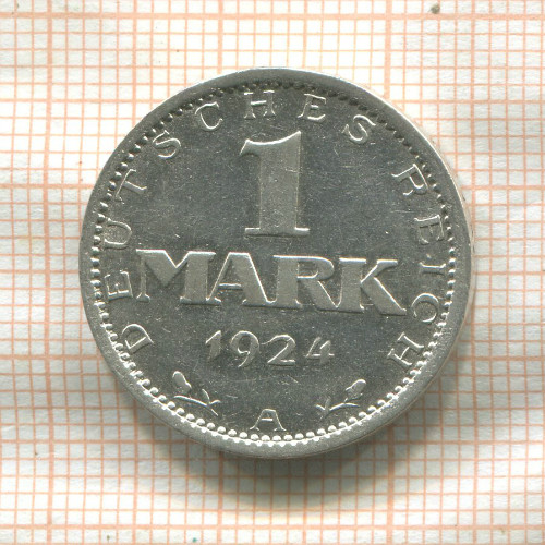 1 марка. Германия 1924г