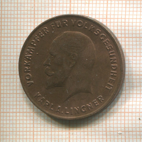 Платежный жетон. Карл Лингнер. Германия