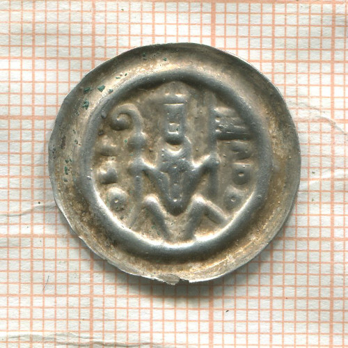 Брактеат. Магдебург 1200-1300  гг.