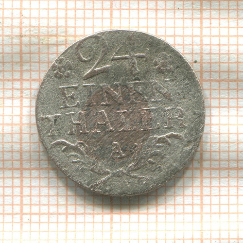 1/24 талера. Пруссия 1783г