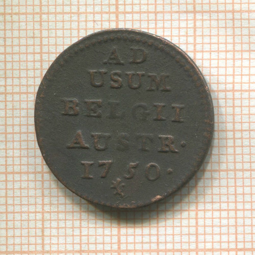 1 лиард. Австрийские Нидерланды 1750г