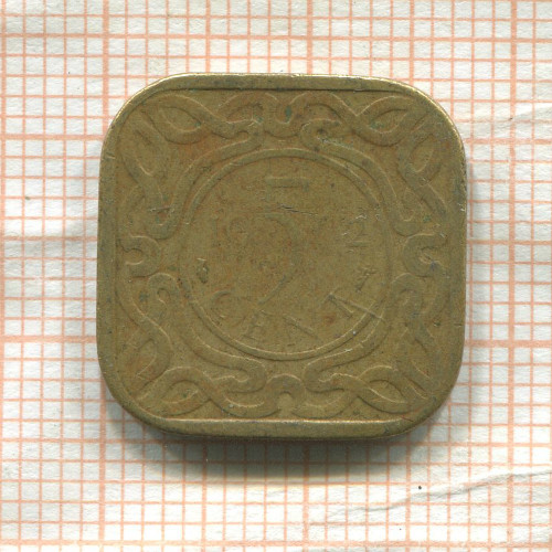 5 центов. Суринам 1962г