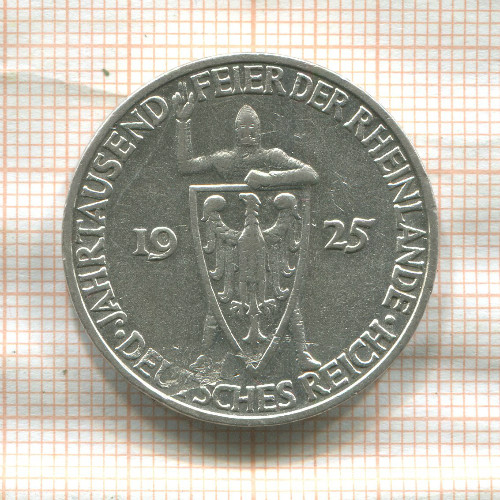 3 марки. Германия 1925г