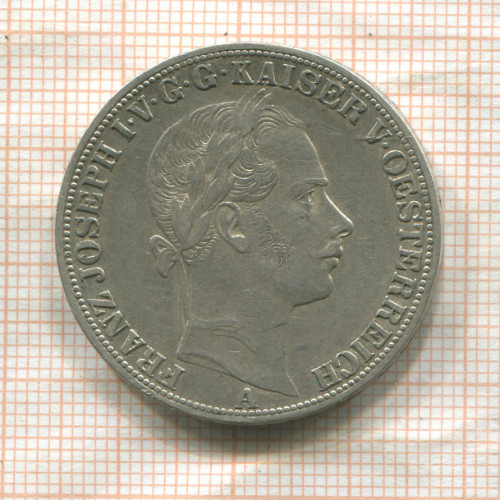 1 талер. Австрия 1858г