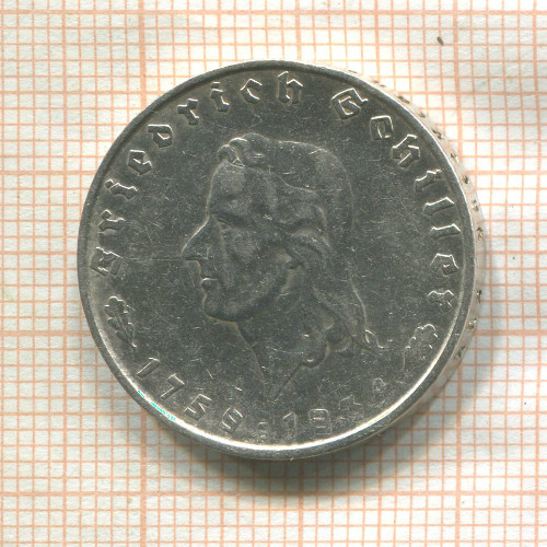 2 марки. Германия 1934г