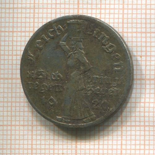 Нотгельд. 50 пфеннигов. Германия. Ляйхлинген