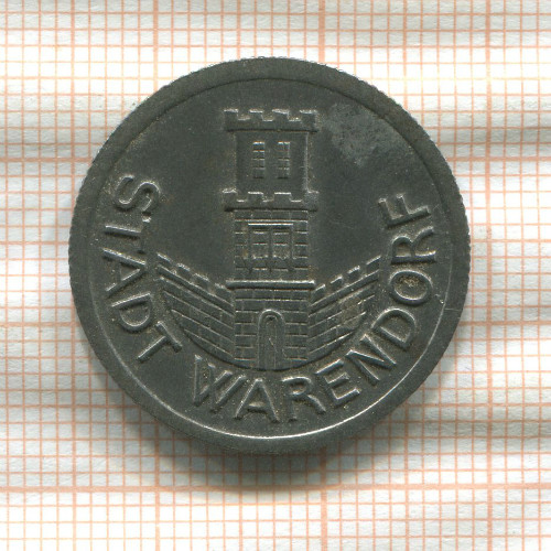 Нотгельд. 1/2 марки. Германия. Варендорф