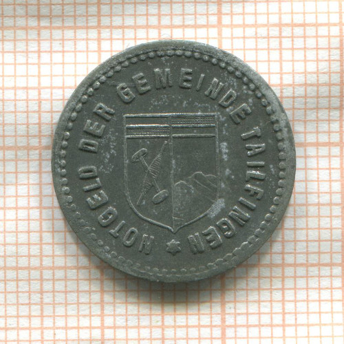 Нотгельд. 50 пфеннигов. Германия. Тайльфинген