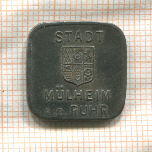 Нотгельд. 50 пфеннигов. Германия. Мюльхайм-ан-дер-Рур