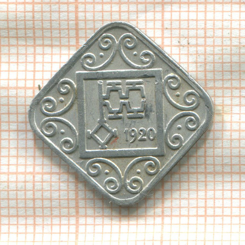 Нотгельд. 5 пфеннигов. Германия. Зост