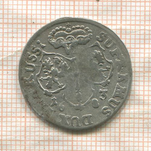 6 грошей. Бранденбург-Пруссия 1683г