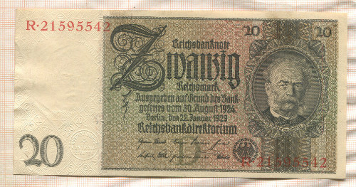 20 марок. Германия 1929г