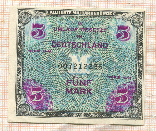5 марок. Германия