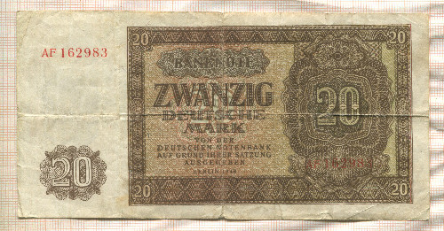 20 марок. Германия 1948г