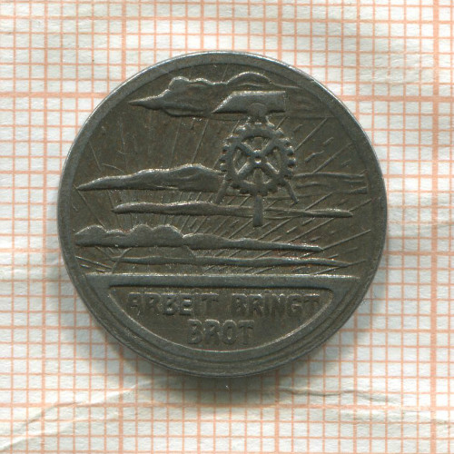 Нотгельд. 10 пфеннигов. Германия. Франкенталь