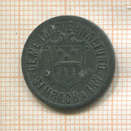 Нотгельд. 5 пфеннигов. Германия. Зимбах