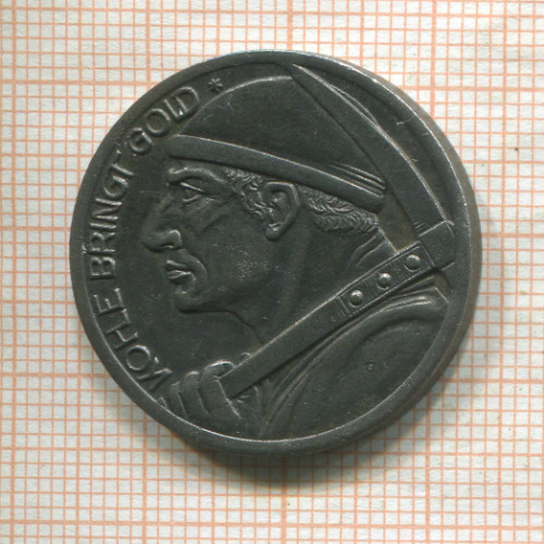 Нотгельд. 1/2 марки. Германия. Дюрен