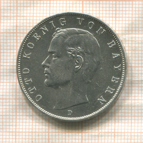 3 марки. Бавария 1909г