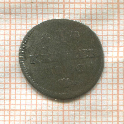 1 крейцер. Гессен-Дармштадт 1800г