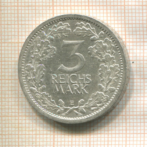 3 марки. Германия 1931г