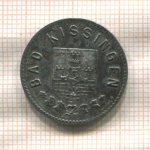 Нотгельд. 10 пфеннигов. Германия. Бад-Киссинген