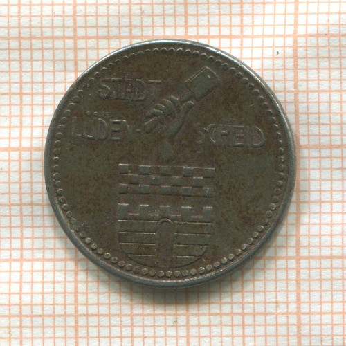 Нотгельд. 10 пфеннигов. Германия. Люденшайд