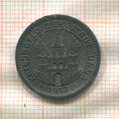 Нотгельд. 10 пфеннигов. Германия. Унна