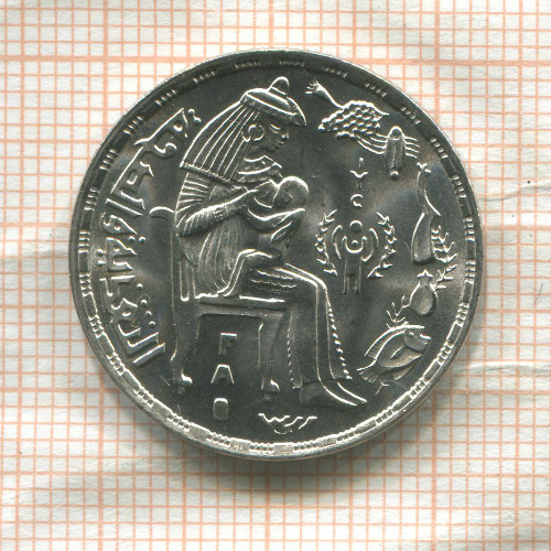 5 пиастров. Египет. F.A.O. 1979г