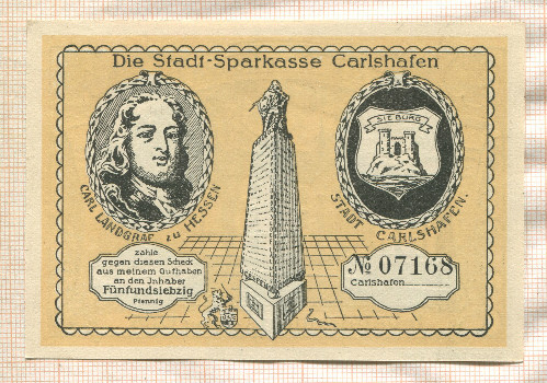 75 пфеннигов. Германия