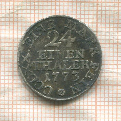 1/24 талера. Саксен-Гота-Альтенбург 1773г