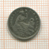 1 динеро. Перу 1904г