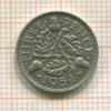 3 пенса. Великобритания 1934г