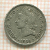 1/2 песо. Доминикана 1951г