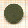 1 крейцер. Австрия 1878г