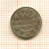 1 крейцер. Бавария 1865г