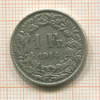 1 франк. Швейцария 1914г