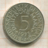 5 марок. Германия 1973г