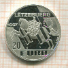 20 евро. Люксембург. ПРУФ 1997г