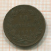 10 сентесмо. Италия 1894г